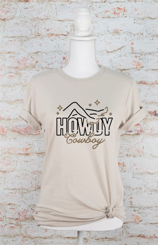 Howdy Cowboy | Graphic Tee