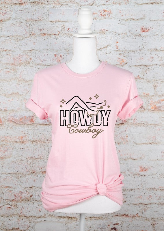 Howdy Cowboy | Graphic Tee