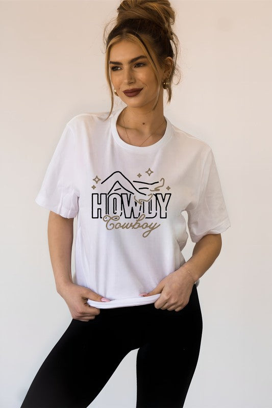 Howdy Cowboy | Graphic Tee