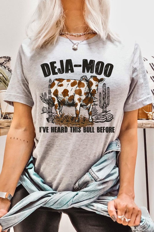 Deja Moo | Graphic T Shirt