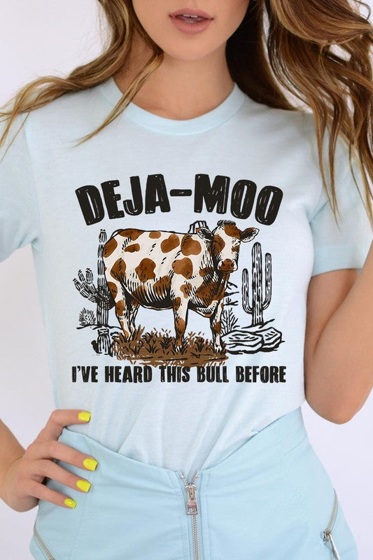 Deja Moo | Graphic T Shirt
