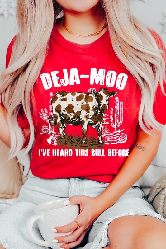 Deja Moo | Graphic T Shirt