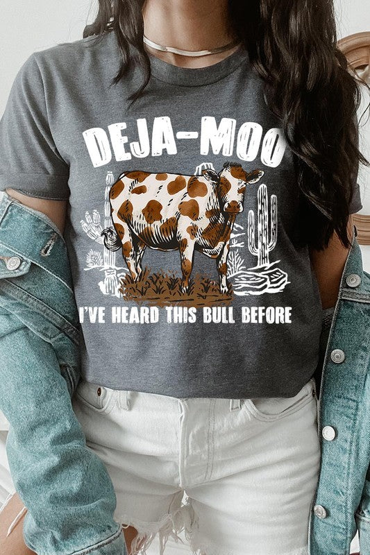 Deja Moo | Graphic T Shirt