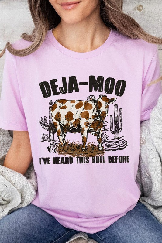 Deja Moo | Graphic T Shirt
