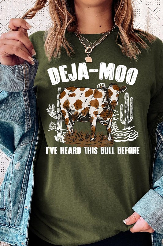 Deja Moo | Graphic T Shirt