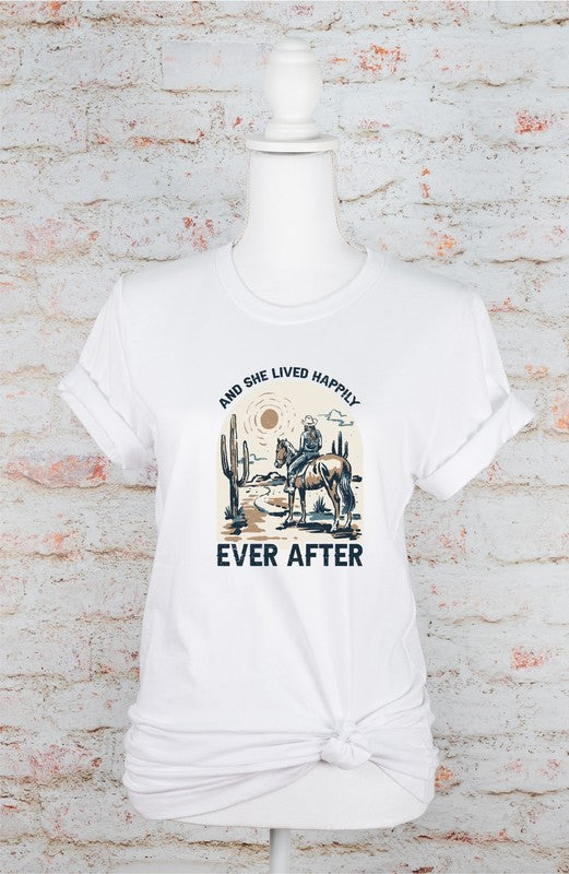 And She Lived Happily Ever After | Graphic Tee