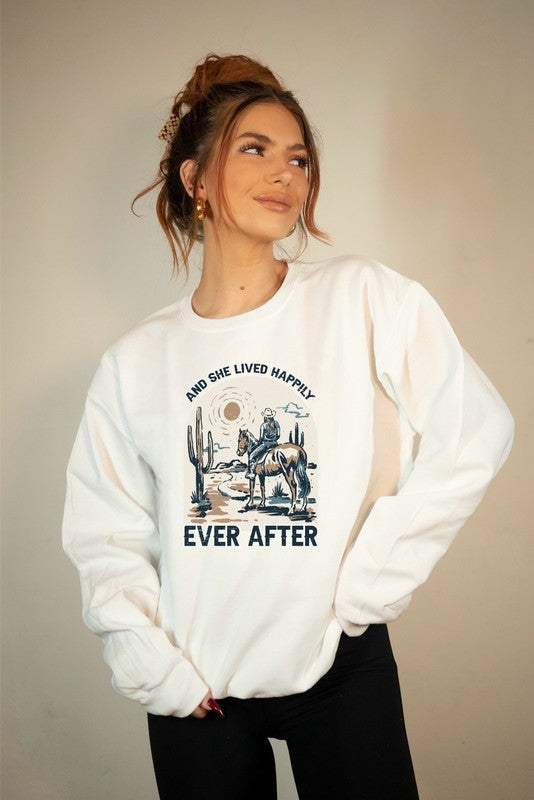 And She Lived Happily Ever After | Sweatshirt
