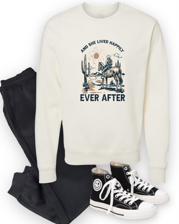 And She Lived Happily Ever After | Sweatshirt