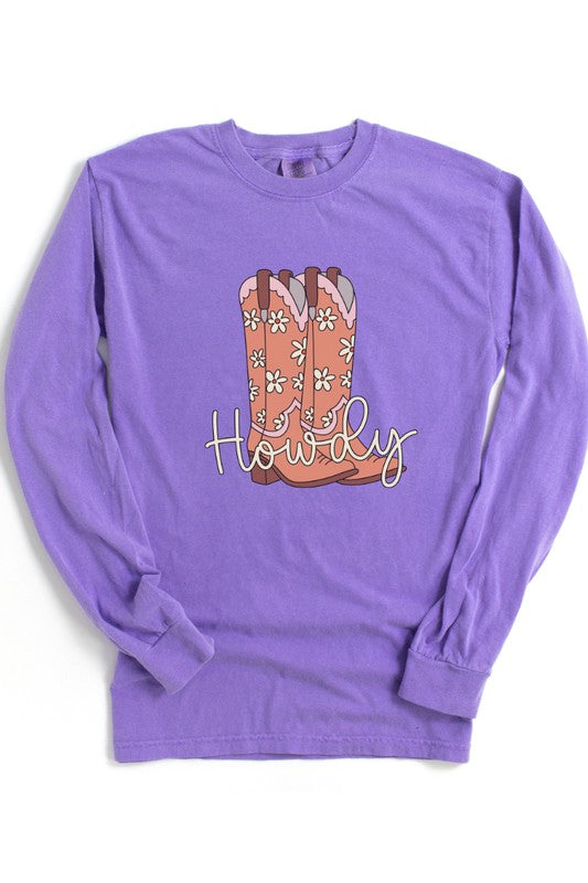Howdy Boots | Graphic Tee