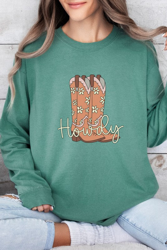Howdy Boots | Graphic Tee