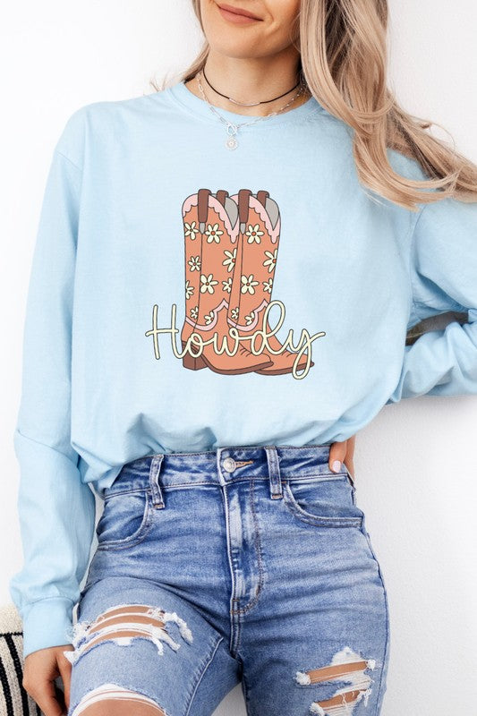 Howdy Boots | Graphic Tee