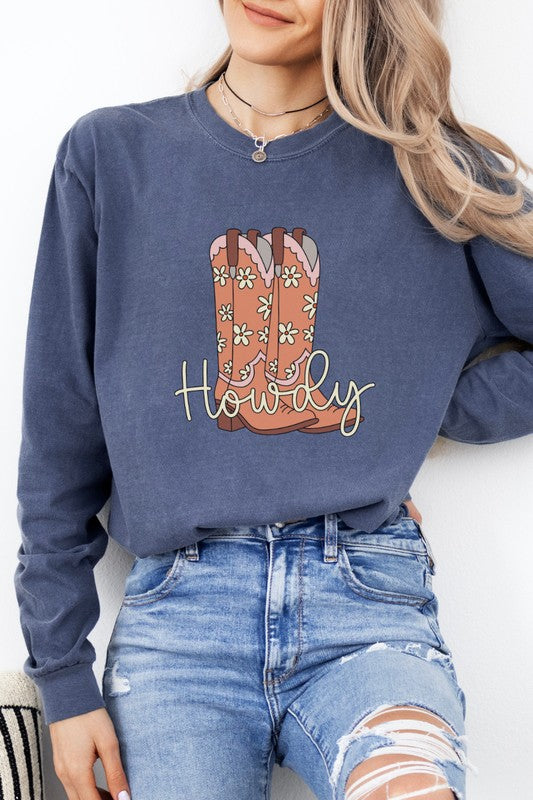 Howdy Boots | Graphic Tee
