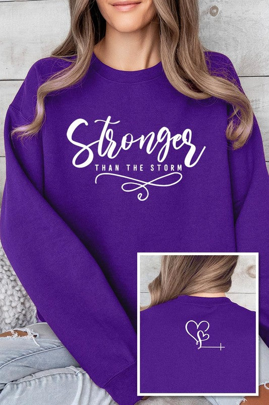 Stronger Than The Storm | Sweatshirts