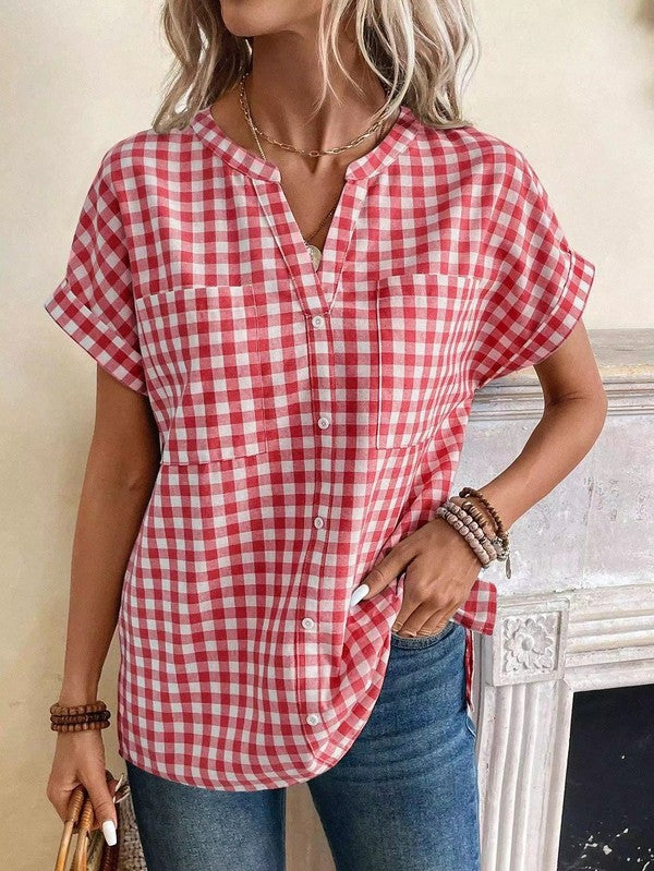 Gingham top