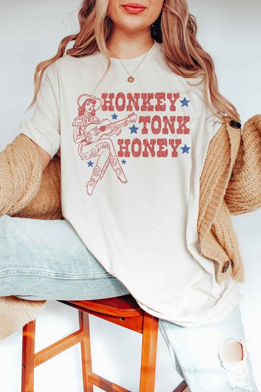 Honkey Tonk Honey | Graphic Tee