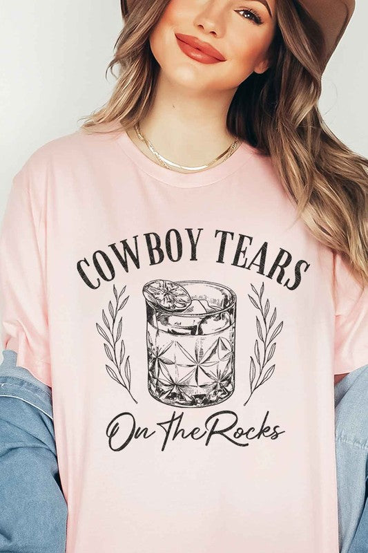 Cowboy Tears On The Rocks | Graphic Tee
