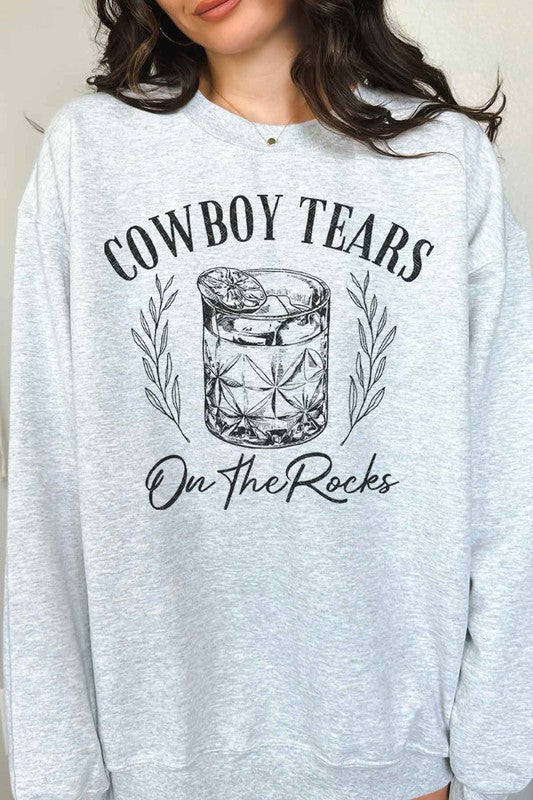 Cowboy Tears On The Rocks | Sweatshirt