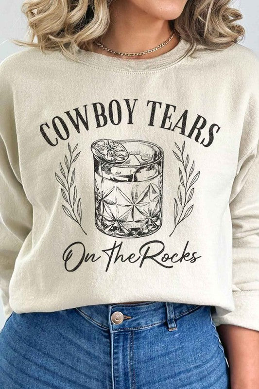 Cowboy Tears On The Rocks | Sweatshirt