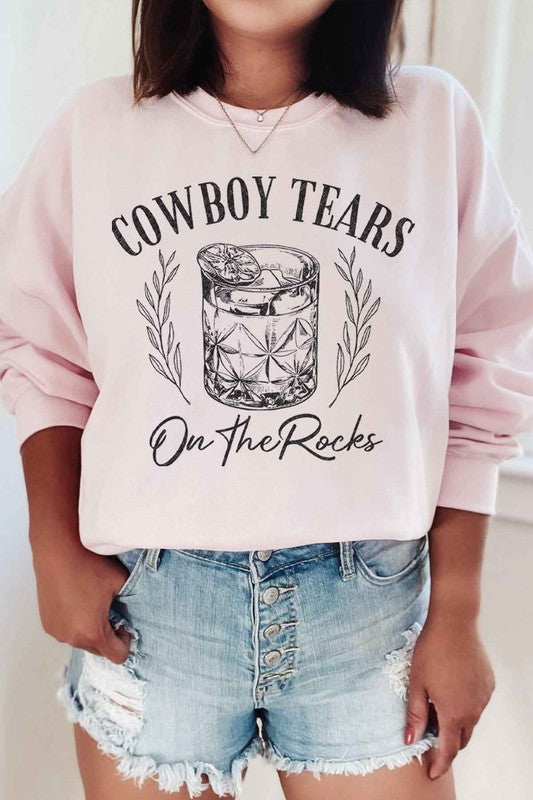 Cowboy Tears On The Rocks | Sweatshirt