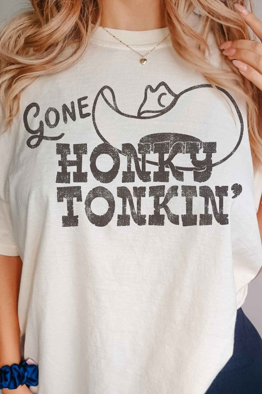 Gone Honky Tonkin | Graphic Tee
