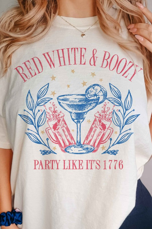 Red White And Boozy | Graphic Tee