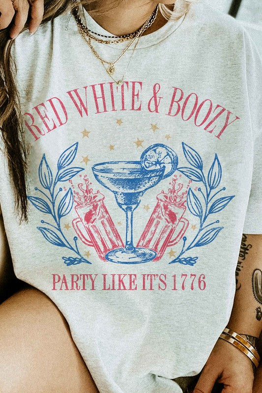 Red White And Boozy | Graphic Tee