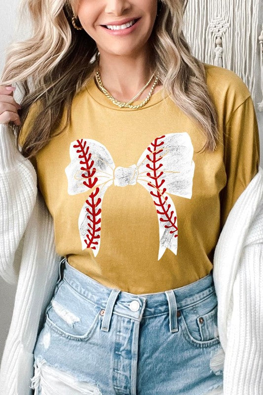 Coquette Bow Baseball | Graphic T-Shirt