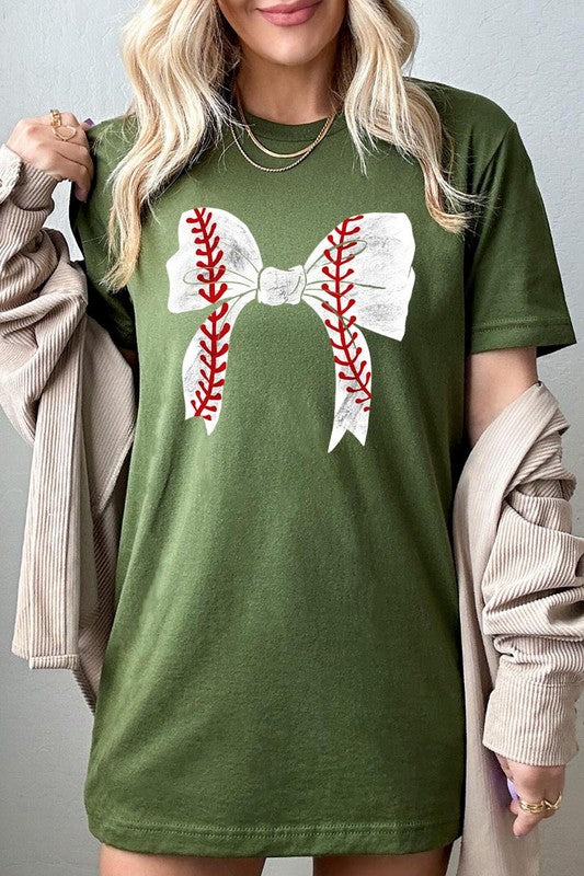 Coquette Bow Baseball | Graphic T-Shirt