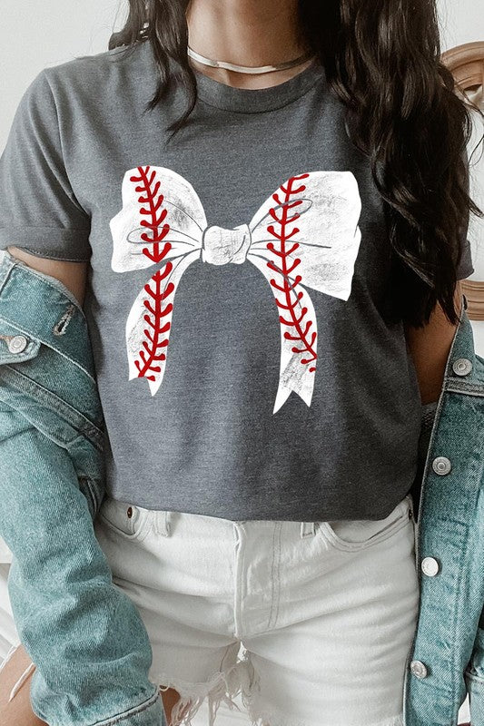 Coquette Bow Baseball | Graphic T-Shirt