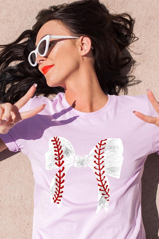 Coquette Bow Baseball | Graphic T-Shirt