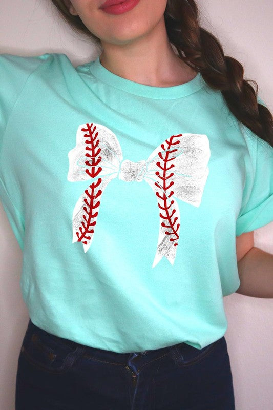 Coquette Bow Baseball | Graphic T-Shirt