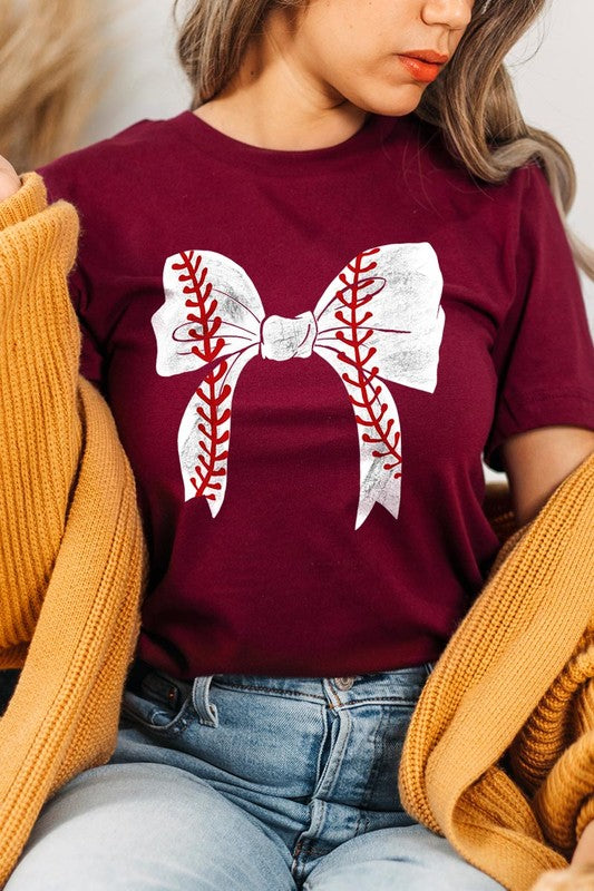 Coquette Bow Baseball | Graphic T-Shirt
