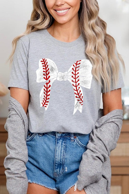 Coquette Bow Baseball | Graphic T-Shirt