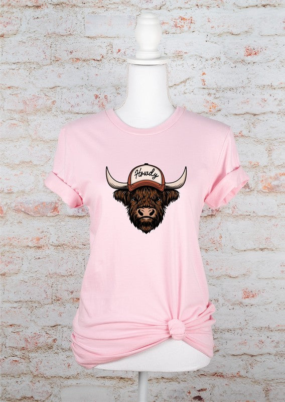 Howdy Highland | Graphic Tee