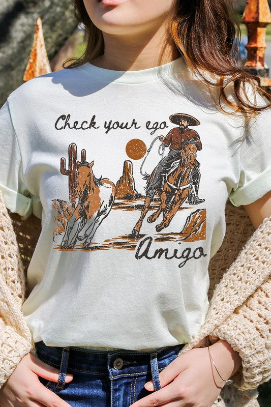 Check your Ego Amigo | Graphic T-Shirt