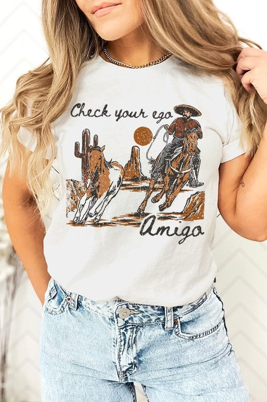 Check your Ego Amigo | Graphic T-Shirt