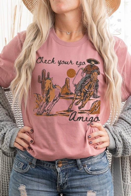 Check your Ego Amigo | Graphic T-Shirt