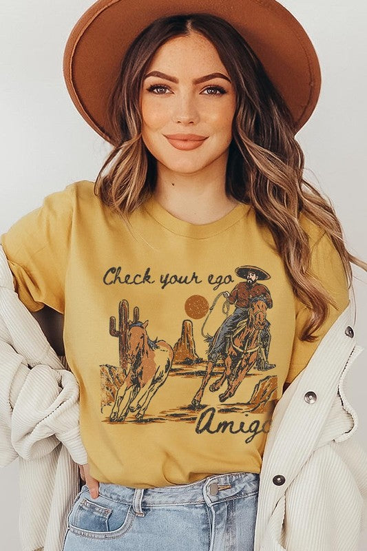 Check your Ego Amigo | Graphic T-Shirt