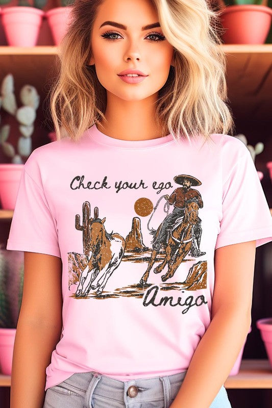 Check your Ego Amigo | Graphic T-Shirt