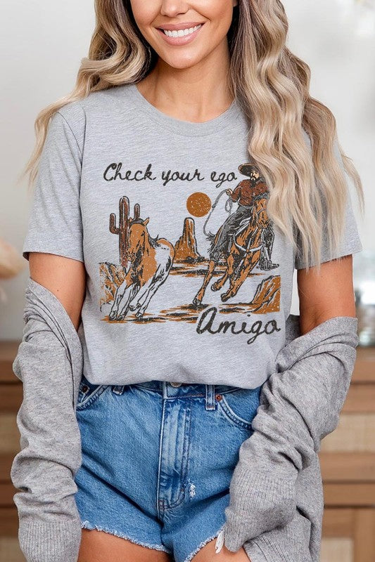 Check your Ego Amigo | Graphic T-Shirt