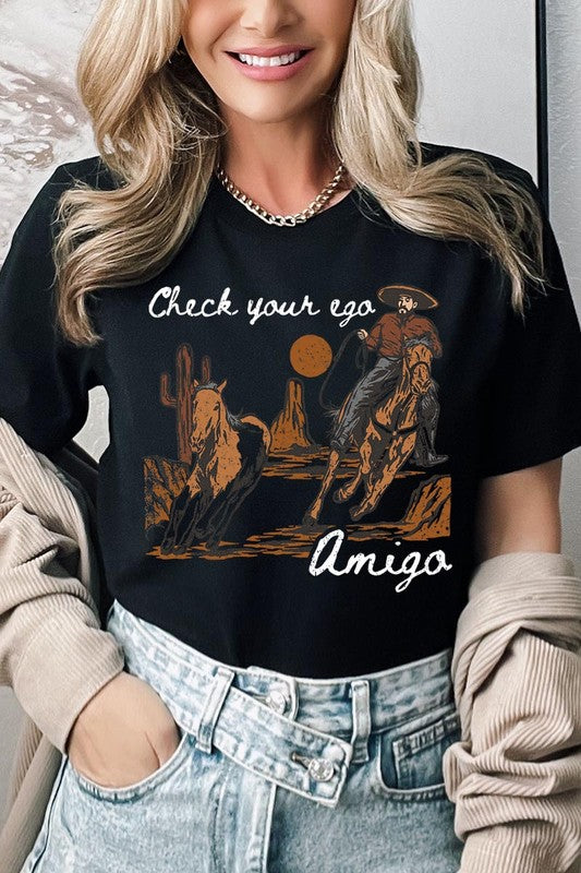 Check your Ego Amigo | Graphic T-Shirt