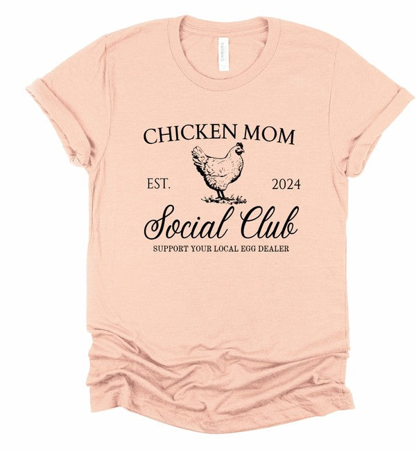 Chicken Mom Social Club | Graphic Tee