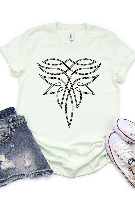Western Boot Stitch | Graphic T-Shirt