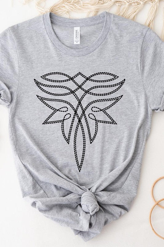 Western Boot Stitch | Graphic T-Shirt
