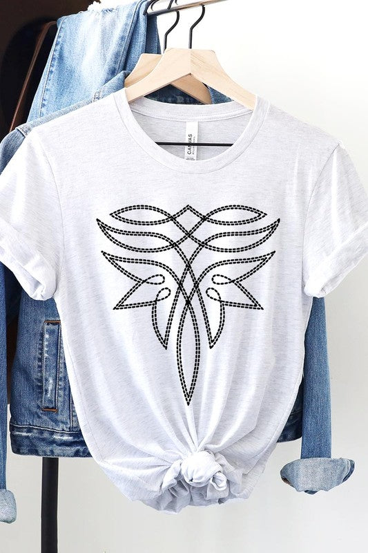 Western Boot Stitch | Graphic T-Shirt