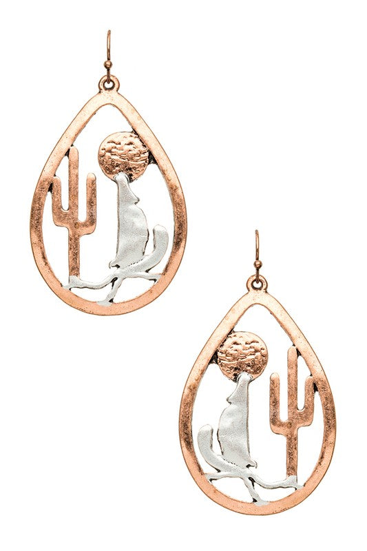 Desert Theme Cutout | Earrings