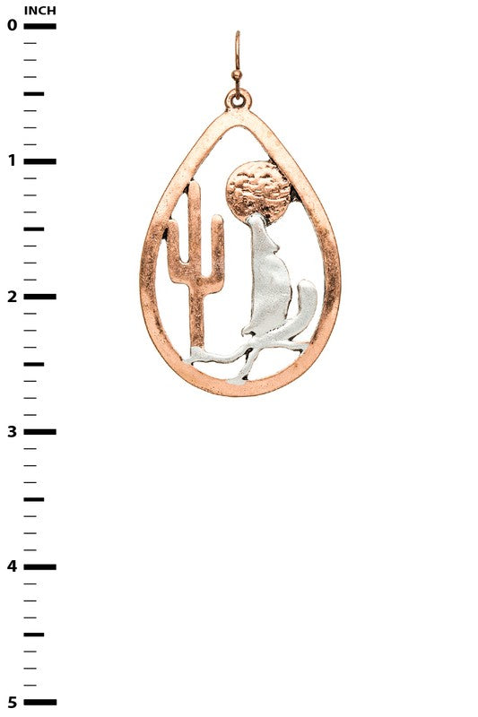 Desert Theme Cutout | Earrings