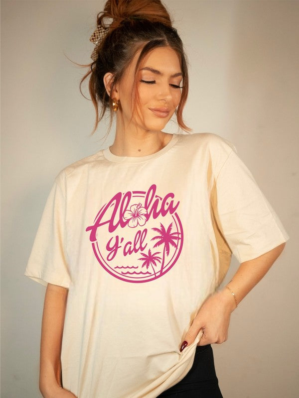 Aloha Y'all | Graphic Tee