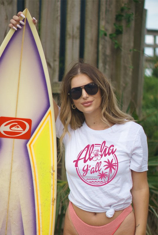 Aloha Y'all | Graphic Tee