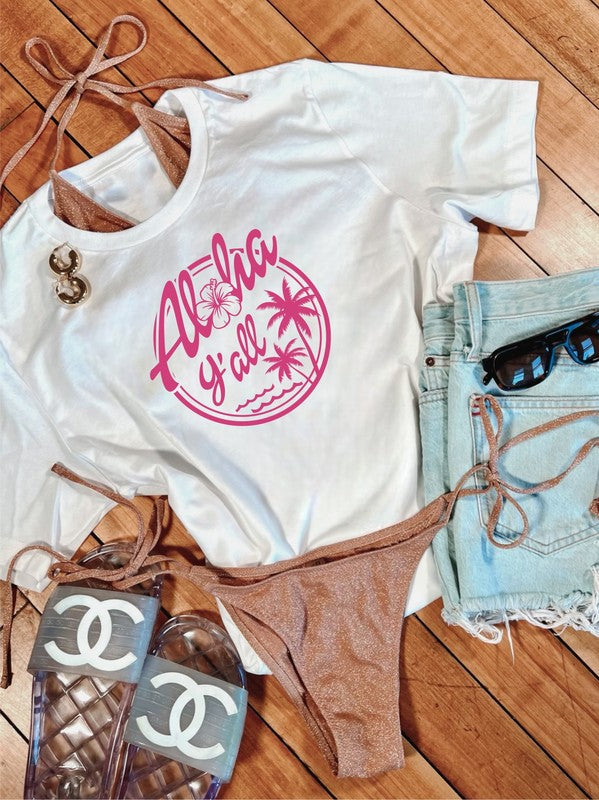 Aloha Y'all | Graphic Tee